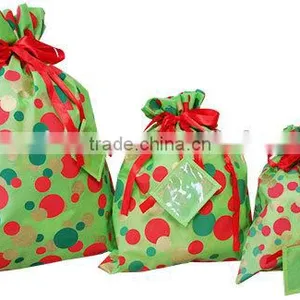 Large Felt Christmas Gift Bag Santa Sack - Two Designs Available thumbnail-5