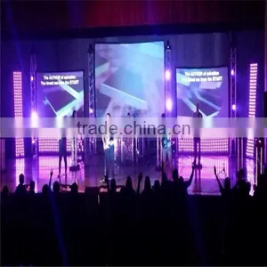 Easy Installation Professional Foldable Indoor Flexible Led Mesh Screen for Rental thumbnail-2