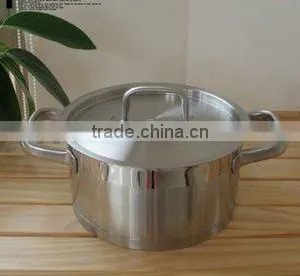 High Quality Stainless Steel Stock Pot With Mirror Polish thumbnail-1