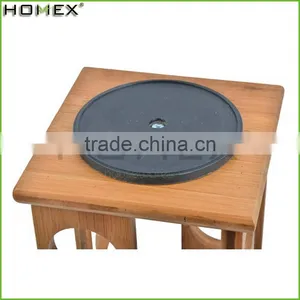 Bamboo Spice Rack Set, Wooden Spice Rack, Unique Spice Racks With Revolving Base/Homex_Factory thumbnail-1