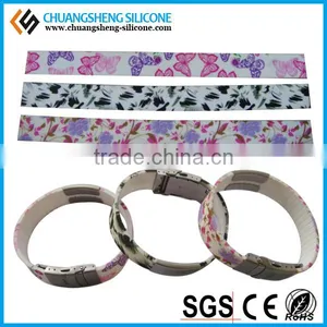 Silicone ID Bracelet, Wristband thumbnail-5