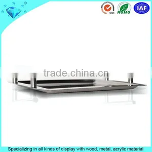 New Design Serving Trays Stainless Steel Trays With Belt 2 Handles thumbnail-4