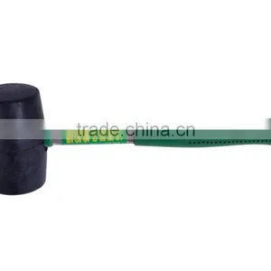 Multitool Soft Rubber Hammer With Steel Tubular Handle thumbnail-1