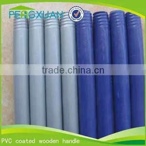 Plastic Cover High Quality Round Smooth Wooden Poles for Broom & Mop thumbnail-3