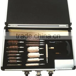 78pc Universal Aluminum Gun Cleaning Kit Rifle Pistol Handgun Shotgun Firearm Cleaner thumbnail-1