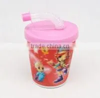 2017 Hotsale 300ML Promotional Plastic Lenticular Cup For Kids thumbnail-1