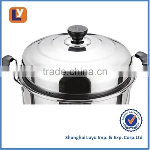 STAINLESS STEEL COOKWARE 2 LAYER STEAM POT thumbnail-2