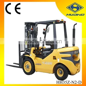 3.5T Diesel Forklift Truck With Chinese XINCHANG 490BPG Engine Mast 6 Meter thumbnail-1