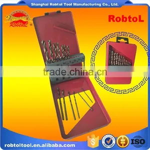 13pcs Nano Titanium Coating Straight Shank Hss Twist Drill Bits Set Cobalt Fully Ground Bright Finish Drilling Metal Forged thumbnail-1