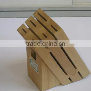 High Quality Wooden Knife Block thumbnail-1