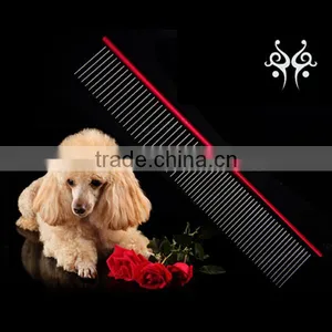 2016 Stainless Steel Pet Grooming Comb thumbnail-1