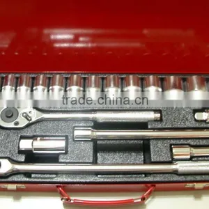 24pcs 1/2"Dr.Socket Wrench Set thumbnail-1