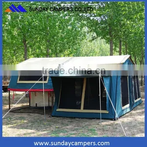 2017 Top Selling Hard Floor Camper Trailer Tent Top Camping With Family thumbnail-1