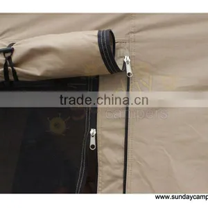 4WD Accessories Family Camping Canvas Car Awning for Sale thumbnail-5
