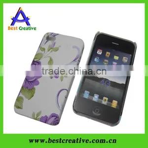 Flower Hard Carrying Cases For Iphone 4 4s Plastic Case thumbnail-1
