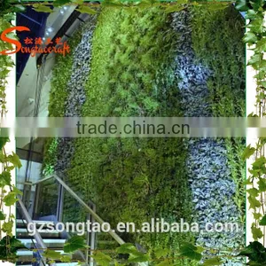 Competitive From SongTao Wholesale Vertical Artificial Plant Wall Plastic Green Wall thumbnail-6