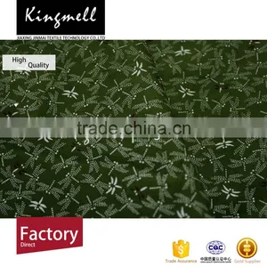 Factory Direct Customized Garment Printed Blue Cotton Poplin Fabric thumbnail-3