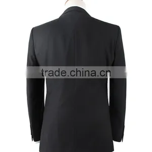 2016 Latest Design Mens Business Suit Dark Navy Suits thumbnail-3