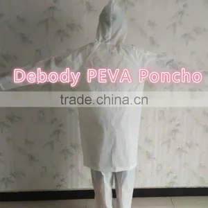 Adult 100% PEVA Poncho Raincoat for Climbing and Walking thumbnail-4