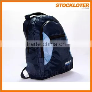 Canvas Laptop Backpack Sport Backpack Stocklots in China 150603h thumbnail-1