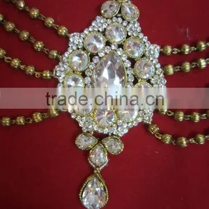 POLKI TIKA GOLD TONE Hair Accessory thumbnail-3