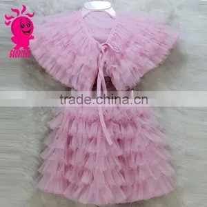 Kids Fashion Priness Girls Party Dress Design Girls Chiffon Dresses thumbnail-1