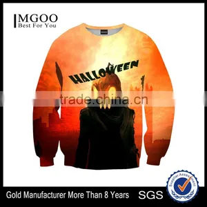 2016 MGOO Custom Cartoon Printed Clothing Brand Quality Christmas Gift Pullover Sweatshirt Holiday Party Apparel Wholesale thumbnail-6