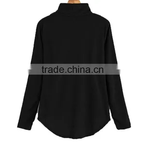 China Wholesale Fashion Woman Clothing Cotton Woman T-shirt Custom Woman Wear thumbnail-2