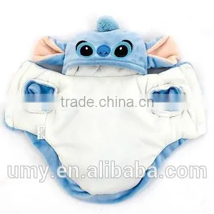 Pet Cartoon Stitch Dog Clothes Puppy Cat Costumes Apparel Winter Coat thumbnail-5