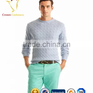 Factory Men's Blend Popular Cashmere Sweaters Best Quality thumbnail-1