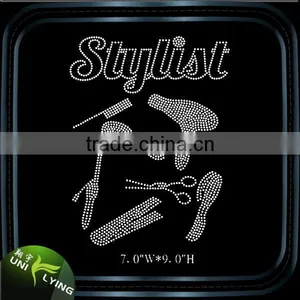 Heat Press Stylist Rhinestone Transfer Accessory Design Series Hotfix Motif thumbnail-1