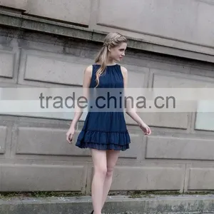 Ladies's Lovely Dress for Summer Fashion Spaghetti Strap Dress Slim Fit Sleeveless Dress 2016 thumbnail-2