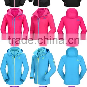 2017 Fashion Women WinterJackets Outdoor Jacket 3 In1 Jacket thumbnail-6