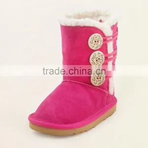 Navy Blue Cheap Girls Fashion Boots thumbnail-1