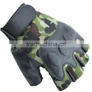 Custom New Cycling Gloves Motorcycle-Gloves-Tactical-Finger-less Racing Gloves thumbnail-1