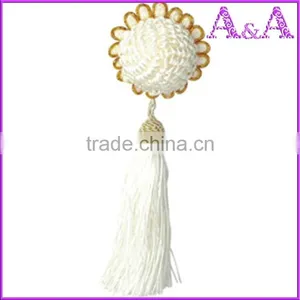 Clothing Component Finding Jewelry Parts Tassel in Suede Material thumbnail-1