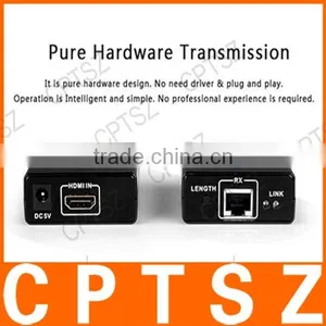 1080P Network HDMI Extender Receiver + Transmitter(Sender) Extender Over Ethernet LAN RJ45 CAT5E CAT6 For HD DVD PS3 Projector thumbnail-5
