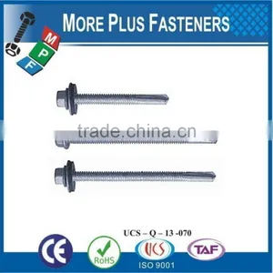 Made in Taiwan Hexagon Washer Head Phillips Washer Head Phillips Pan Head TEK Screw thumbnail-4