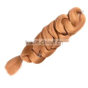 2016 Best Price Two Tone Braiding Hair, Ombre Color Jumbo Braiding Hair, Jumbo Braid 165g Synthetic Braiding Hair thumbnail-3