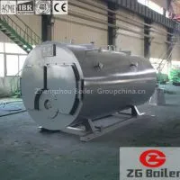 Vertical Field Assembly Gas Fired Boiler in Clothing Factory thumbnail-1