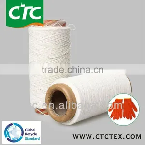 100% Raw Recycled Cotton Yarn for Glove thumbnail-1