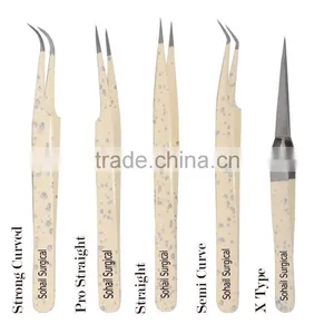 Eyelash Tweezers Stainless Seal thumbnail-1
