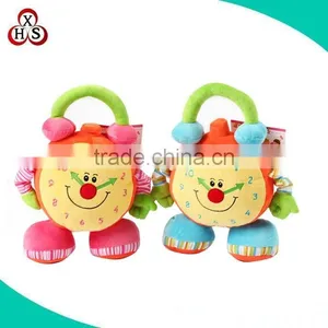 Clock Plush Toy Baby Educational Clock Stuffed Toys thumbnail-1