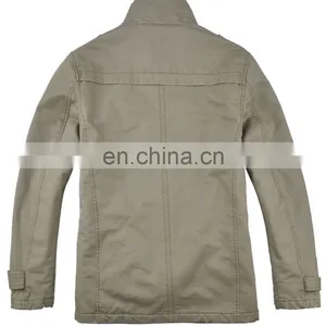 Lastest Fashion Cotton Casual Sherpa Lining Mens Parka Jacket thumbnail-3