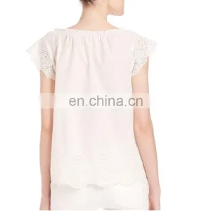 Hot Sale Fashion Chiffon Lady Top Designer thumbnail-2