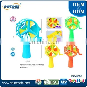 2016 Hot Summer Toys Six Blades Cheap Hand Fans for Kids thumbnail-1