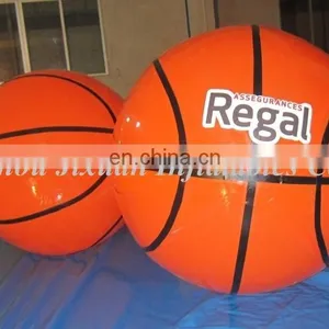 Pvc Hot Air Sealed Giant Inflatable Basketball thumbnail-1