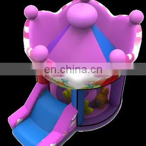 2017 New Design Circus Time Inflatable Bouncy Castle Slide Combo thumbnail-5