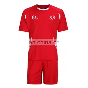 2016 OEM Team Soccer Jersey Sets Men Design Kid Soccer Uniforms China Manufacturer thumbnail-3