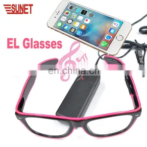 Halloween Christmas Party Decoration Sound Activated Led Glasses thumbnail-6